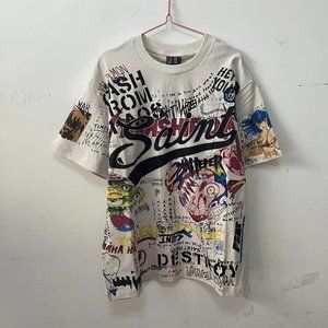 Saint Michael Takashi Murakami Graphic T-shirt White